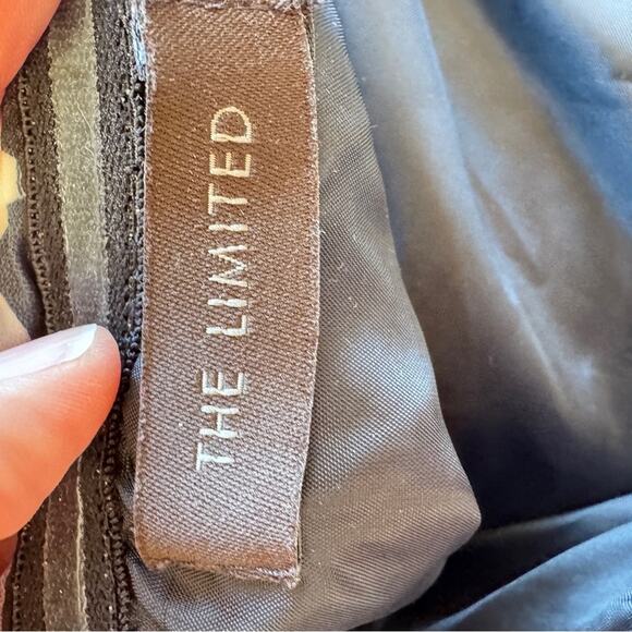 Vintage Y2K The Limited Grey Green Floral Strapless Dress Womens 8 Mini - Picture 8 of 11